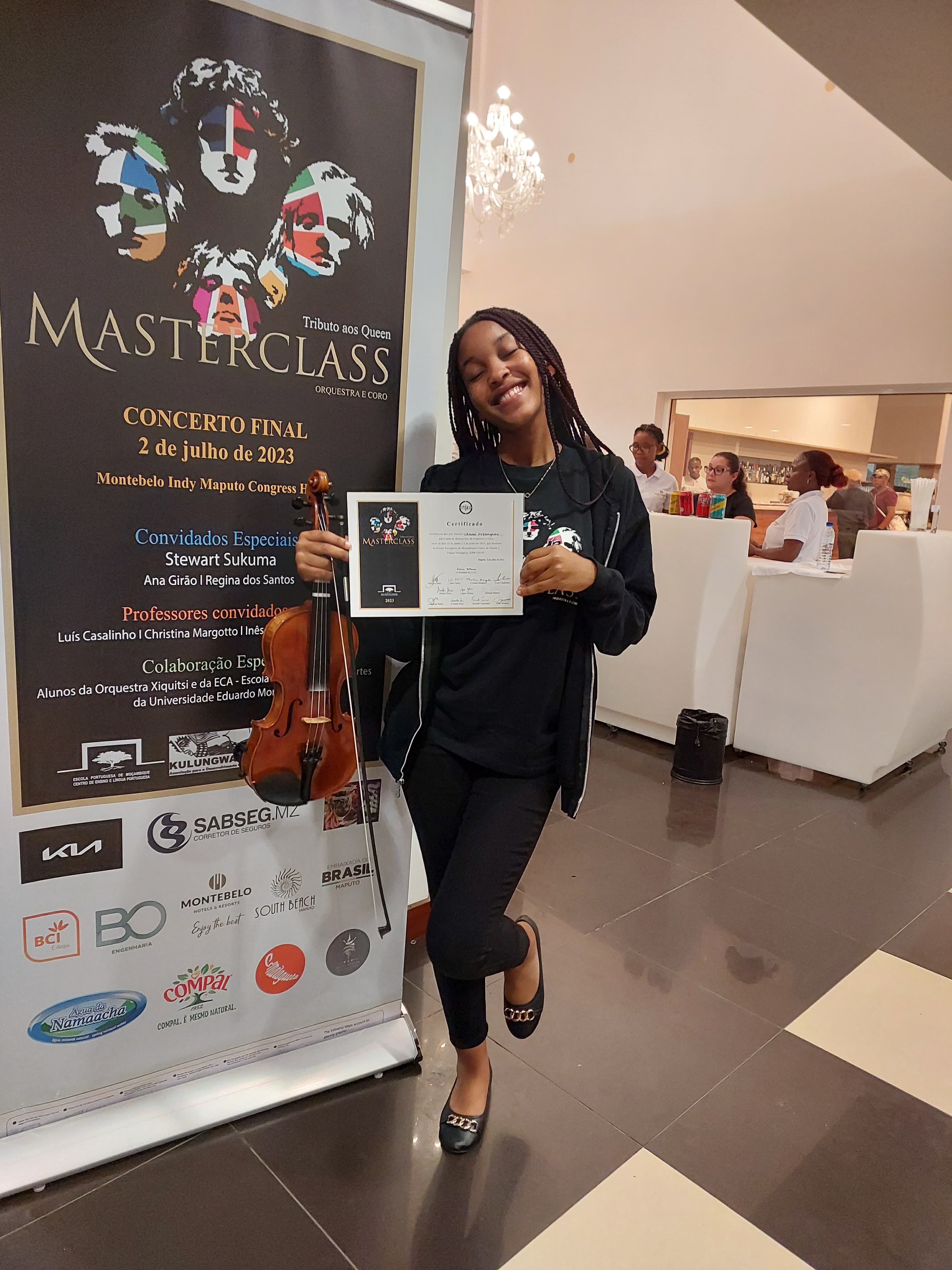 Certificado da Masterclass